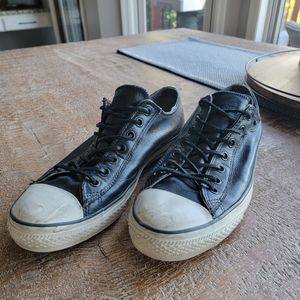 John Varvaros Leather Converse